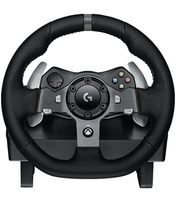 Logitech G29 Driving Force Sort rat og pedaler