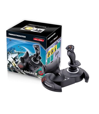 Thrustmaster T Flight Hotas X 377007 flight stick bundle