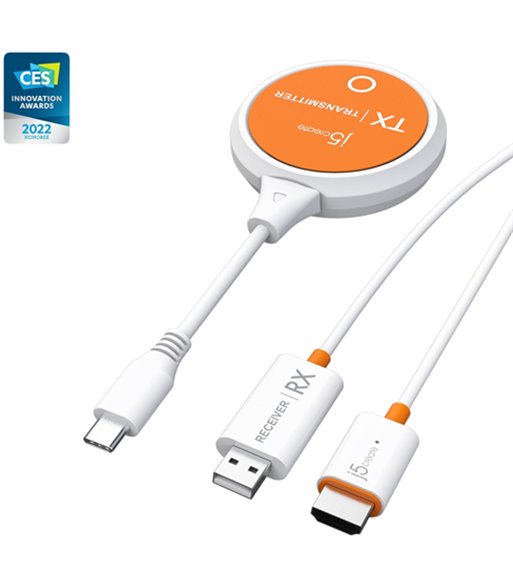 J5 Create Screencast USB-C 380009 wireless display HDMI exte