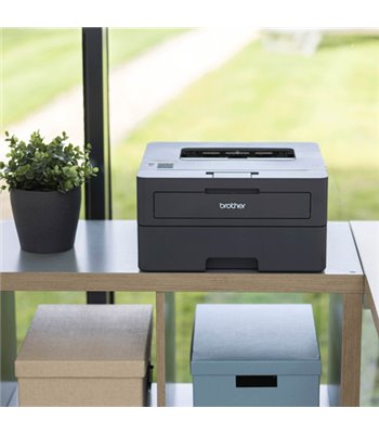 Brother HL-L2445DW sort/hvid laserprinter