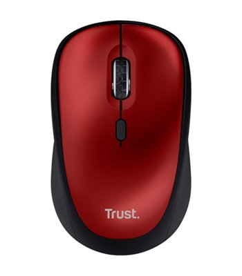 Trust YVI+ wireless mouse ECO 302307 trådløs mus rød