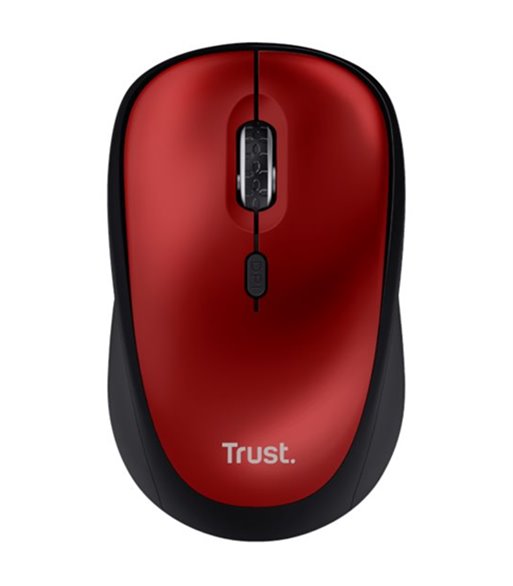 Trust YVI+ wireless mouse ECO 302307 trådløs mus rød