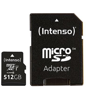 Intenso 3423493 microSD Card UHS-I 512GB SDXC