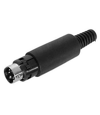 MINI-DIN 4-Pin S-VHS stik (HAN)