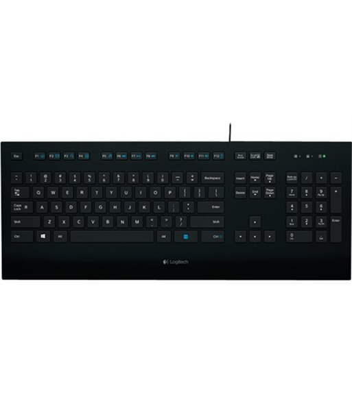 Logitech Corded K280e Nordisk tastatur