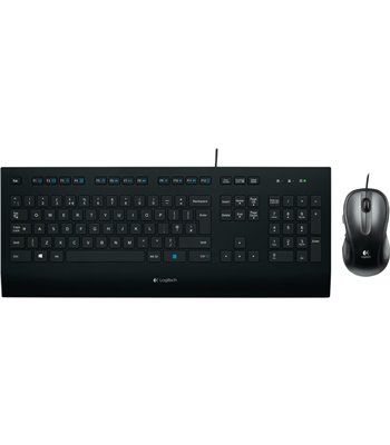 Logitech Corded K280e Nordisk tastatur
