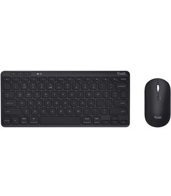 Trust Lyra wireless nordic 302348 tastatur og mus