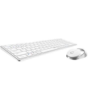 Rapoo Keyboard/Mice Set 9750M tastatur og mus hvid