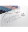 Rapoo Keyboard/Mice Set 9750M tastatur og mus hvid