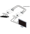 HDMI Extender via UTP cable transmit 30m