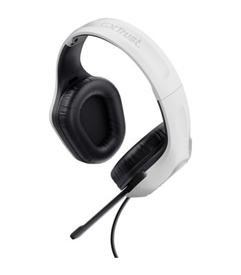 Trust GXT415W Zirox 302373 headset hvid