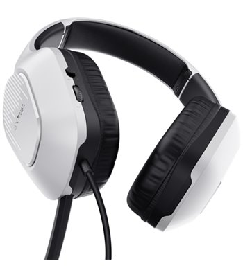 Trust GXT415W Zirox 302373 headset hvid