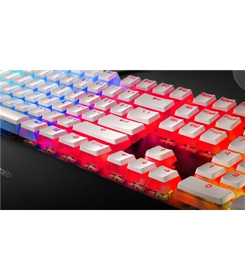 SteelSeries PrismCAPS NOR keyboard white