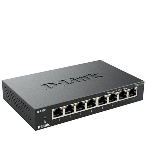 D-Link DGS-108/E 8-port Gigabit Unmanaged Desktop switch