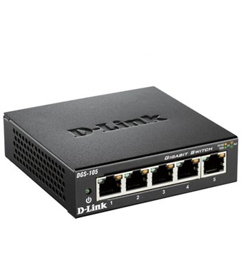 D-Link DGS-105/E 5-port Gigabit Unmanaged Desktop switch