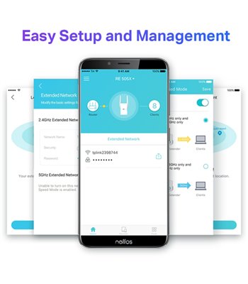 TP-Link Range Extender RE505X WiFi extender