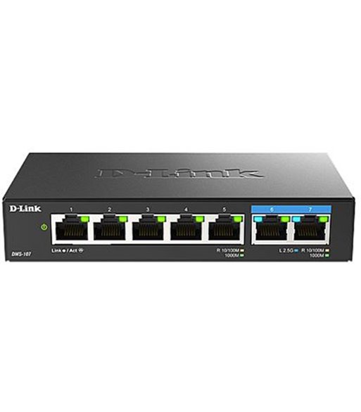 D-Link DMS-107 7-port Multi-Gigabit Unmanaged switch