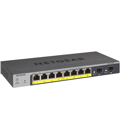 Netgear ProSafe Managed GS110TP 8-port switch