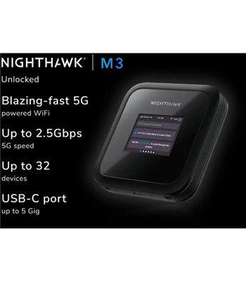 Netgear Nighthawk M3 5G Mobile Hotspot router