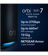 Netgear Orbi 970B Sereis WiFi 7 Mesh system 3-pack router so