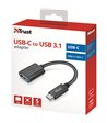 Trust Calyx USB-C to USB-A adapter cable 302136