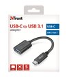 Trust Calyx USB-C to USB-A adapter cable 302136