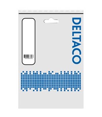 Deltaco S1-TP kabel med RJ45 stik