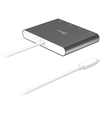 J5 Create USB-C to 4 Port HDMI 380001 multi-monitor adapter