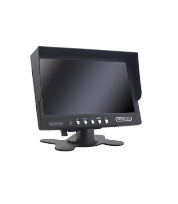 Keetec 7" TFT monitor med 2 AV indgange