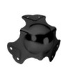 Adam Hall Large ball corner, three-legged cranked, 35 mm, 6-hole, black