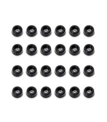Adam Hall Set 24 x RUBBER FOOT 20 x 9 mm in Bag