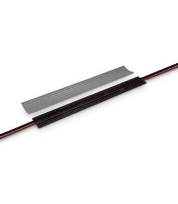 Defender Cable duct 4 channels - individually packaged - grey - office - height 2cm