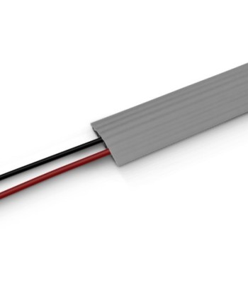 Defender Cable duct 4 channels - individually packaged - grey - office - height 2cm