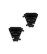 Defender Cable protector 3 channels - black - 45° curve left - medium load - height 5cm