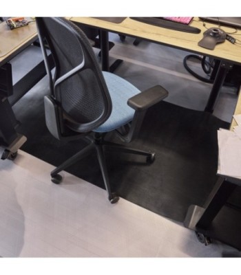 Defender Ribbed rubber mat - black - thickness 3 mm