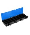 Defender modular system 3 channels - blue - middle section - wheelchair-accessible transition - height 7.5 cm