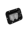 Adam Hall Steel recessed dish for powerCON® TRUE1 Combi Socket, black