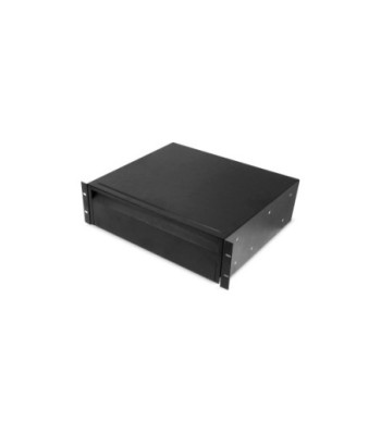 Adam Hall 19" rack drawer 3 U with integrated 1 U internal drawer - steel - ERGO SERIES