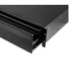 Adam Hall 19" rack drawer 3 U with integrated 1 U internal drawer - steel - ERGO SERIES