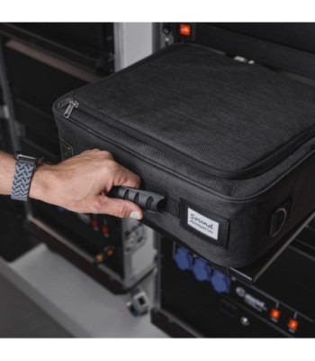 Adam Hall Padded organizer bag with hook-and-loop fastener for 19" racks - 3U