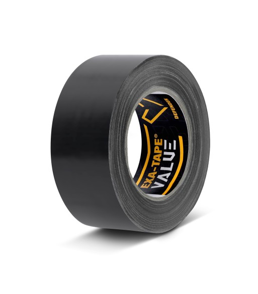 Defender PVC dance floor tape - black - 50 mm × 33 m