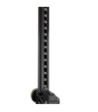 Gravity Wind-up speaker stand with automatic lock pin mechanism