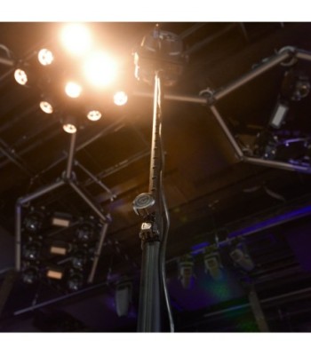 Gravity Touring Series steel light stand with double extension and automatic LockPin® locking mechanism