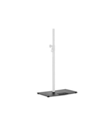 Gravity Rectangular steel base plate with M20 thread