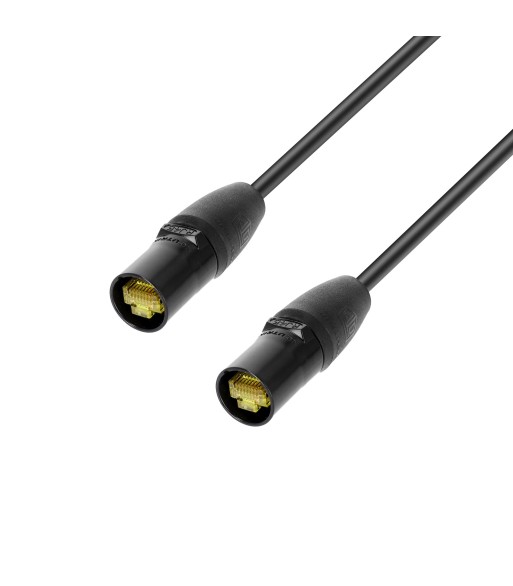 Adam Hall Network cable - Cat.6a (S/FTP) Neutrik etherCON®, retractable - 1 m
