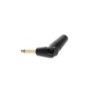 Adam Hall Adjustable 6.3 mm TS jack plug - Straight and angled jack - 10 Stk.