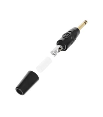 Adam Hall Adjustable 6.3 mm TS jack plug - Straight and angled jack - 10 Stk.