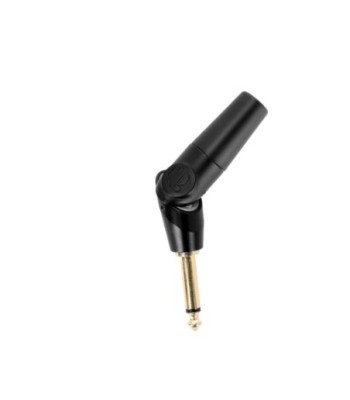 Adam Hall Adjustable 6.3 mm TS jack plug - Straight and angled jack - 10 Stk.