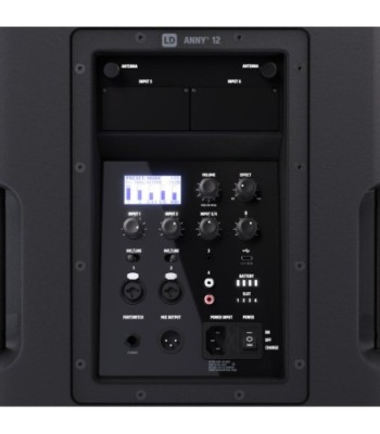 LD Systems 12" Portable battery-powered Bluetooth® PA system with mixer