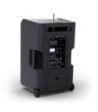 LD Systems 12" Portable battery-powered Bluetooth® PA System with mixer and 1 × headset microphone (incl. bodypack)